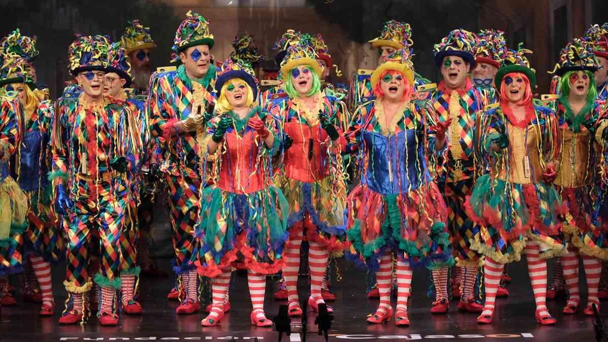 Foto de -- La piñata -- en el Gran Teatro Falla