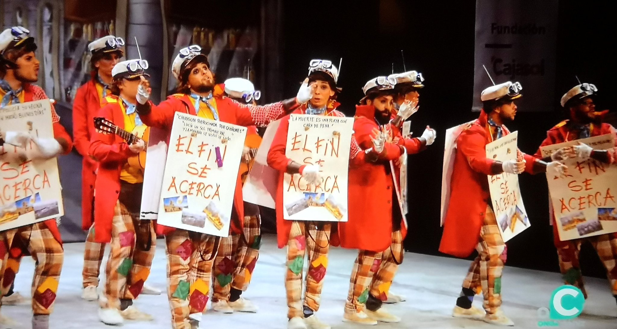 Foto de -- La alegría de cai (los apocalipticos) -- en el Gran Teatro Falla