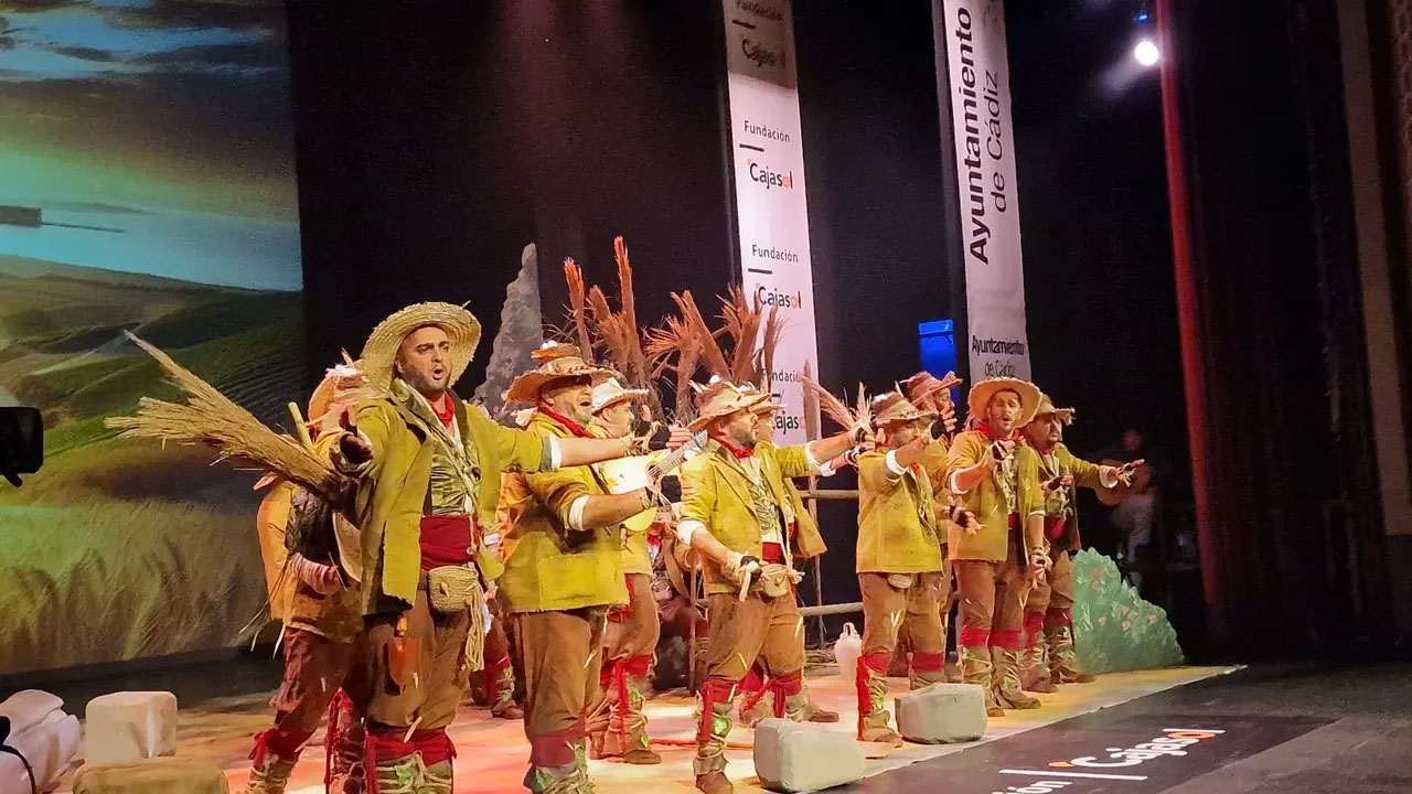 Foto de --  Pueblejito la Frontera -- en el Gran Teatro Falla